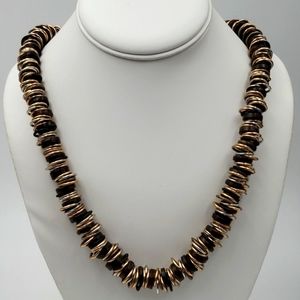 Zara Mixed Metal Discs Necklace